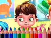 Back To School Coloring Book game on Video-Igrice.com