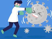 Fight Virus game on Video-Igrice.com