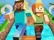 Minecraft Endless Runner game on Video-Igrice.com