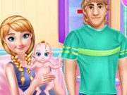 Pregnant Anna And Baby Care game on Video-Igrice.com