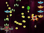 Space Attack Chicken Invaders game on Video-Igrice.com