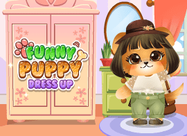 Funny Puppy DressUp game on Video-Igrice.com