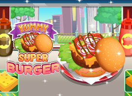 Yummy Super Burger game on Video-Igrice.com